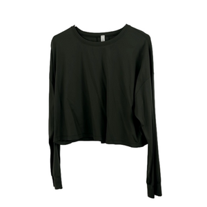 Lululemon Army Green Crop Top